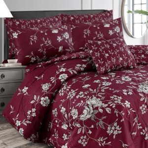 Luxury embroidered bedding set design
